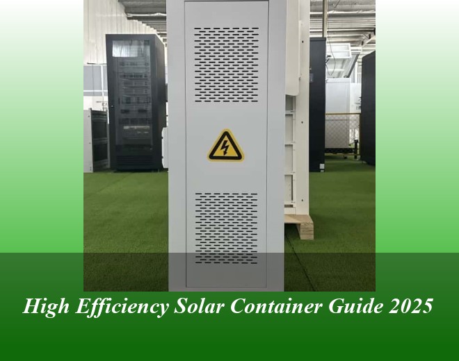 High Efficiency Solar Container Guide 2025